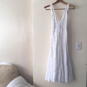 Pretty cotton white dress glam vintage soul